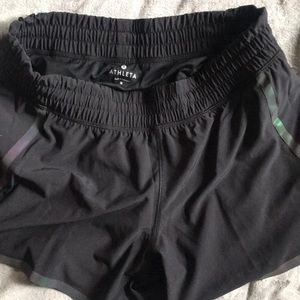 Black Athleta shorts size small